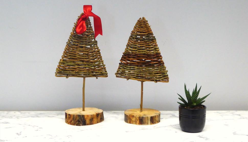 Picture of Festive Willow Trees