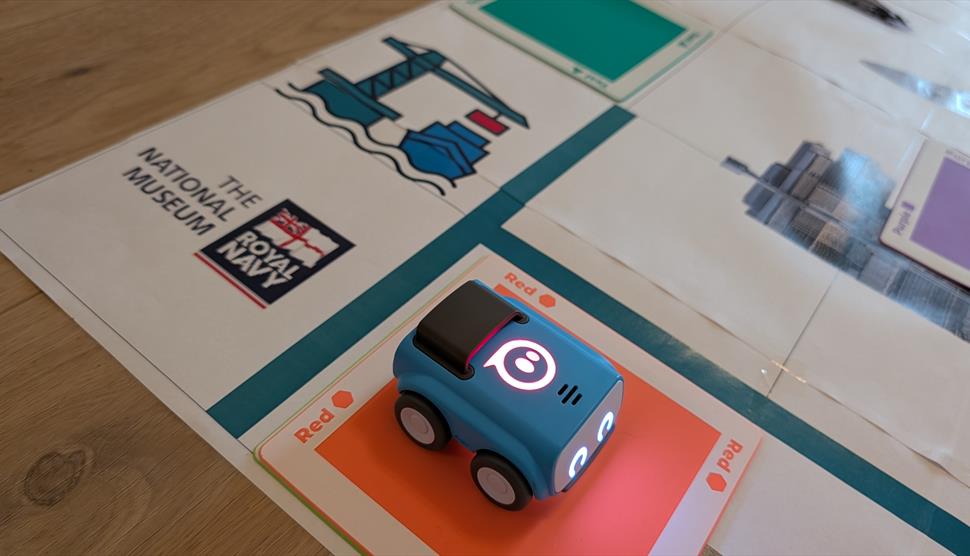 Dive Into Coding with Indi the Robot at the Royal Navy Submarine Museum