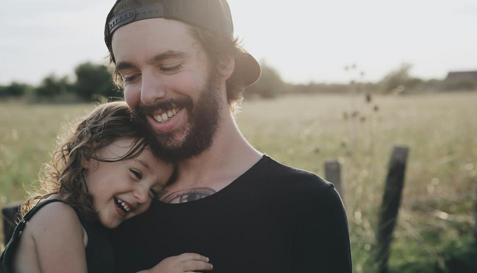 father and child