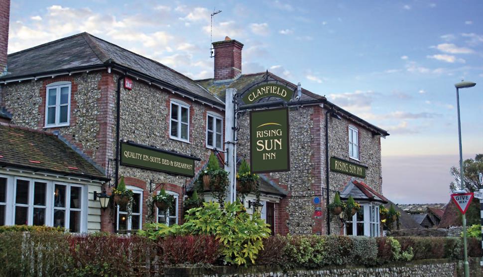 The Rising Sun Inn in the South Downs