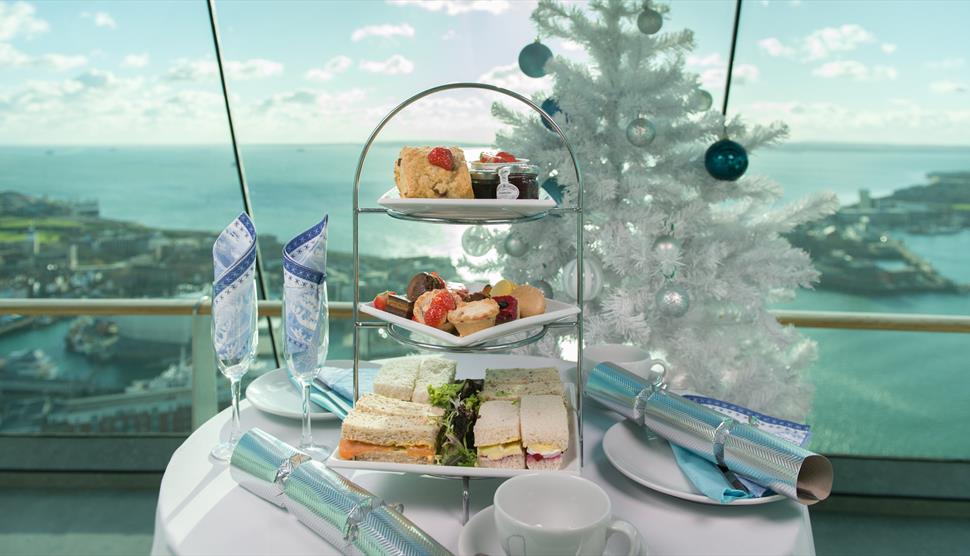 Festive High Tea at Emirates Spinnaker Tower