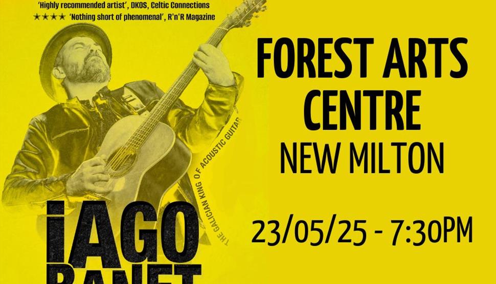 Iago Banet, 'The Galician King of Acoustic Guitar' at Forest Arts Centre