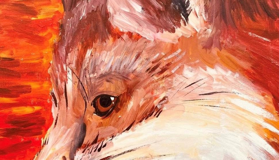 Picture of Fox painting
