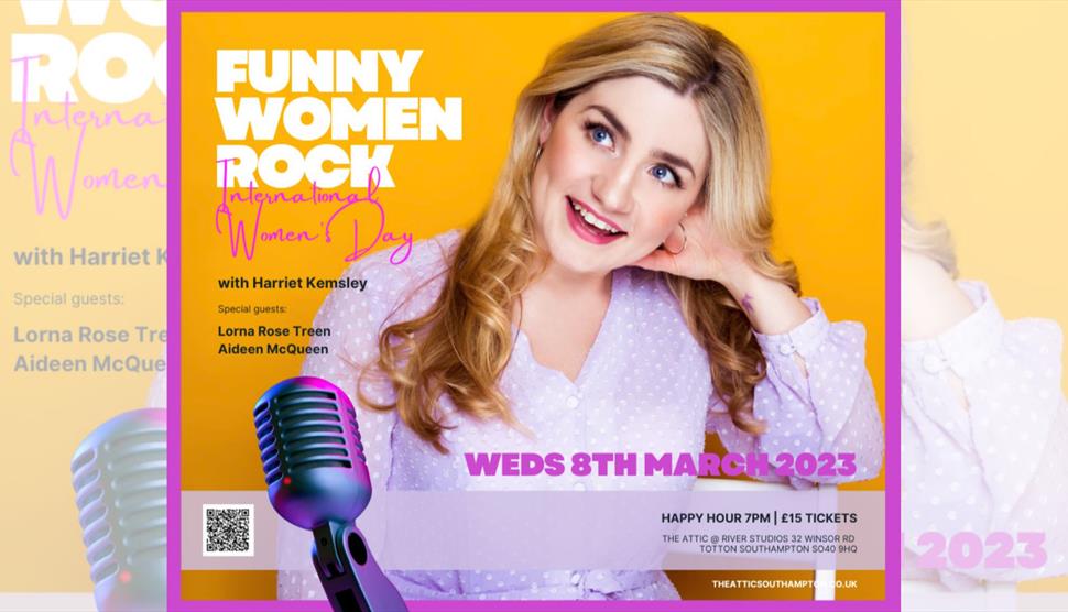 Funny Woman Rock with Harriet Kemsley at The Attic