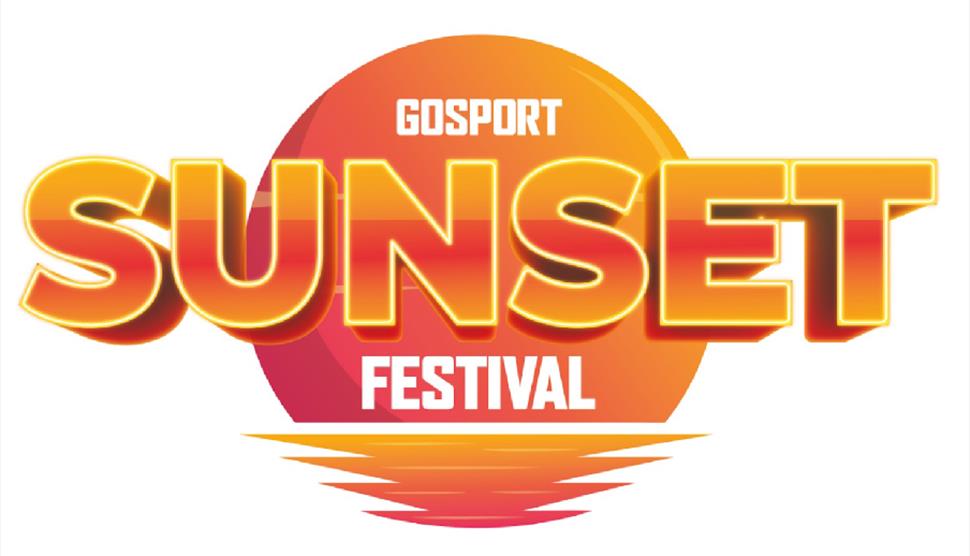 Logo for Gosport Sunset Festival.