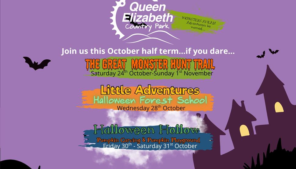 Halloween Hollow at Queen Elizabeth Country Park