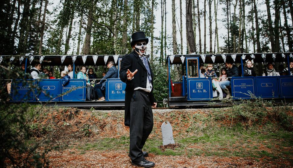 Halloween and Ghost Train at Exbury Gardens
