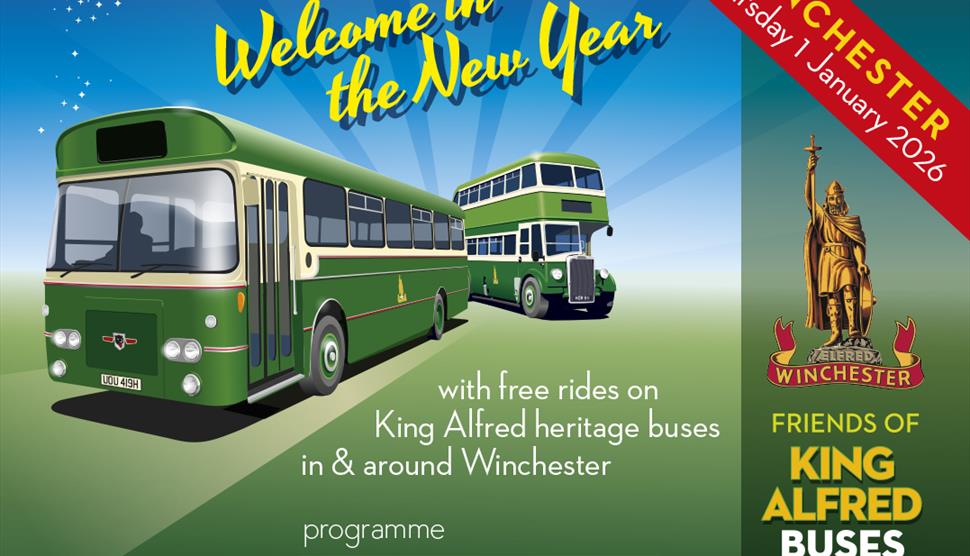Welcome in the New Year 2026 with Friends of King Alfred Buses