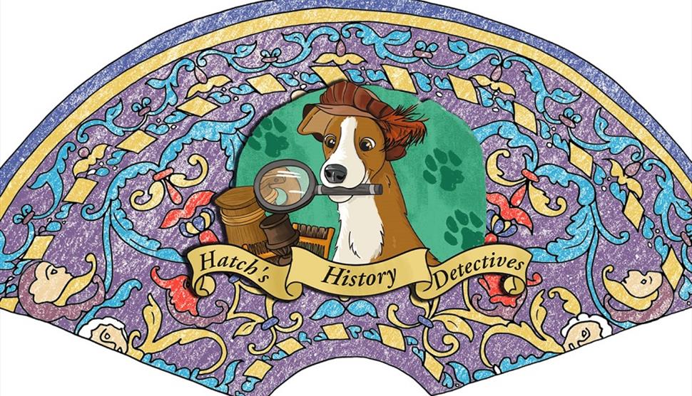 A 'Hatch's History Detectives' colouring in activity