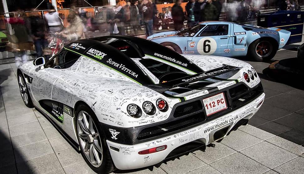 Spinnaker Supercars at Gunwharf Quays