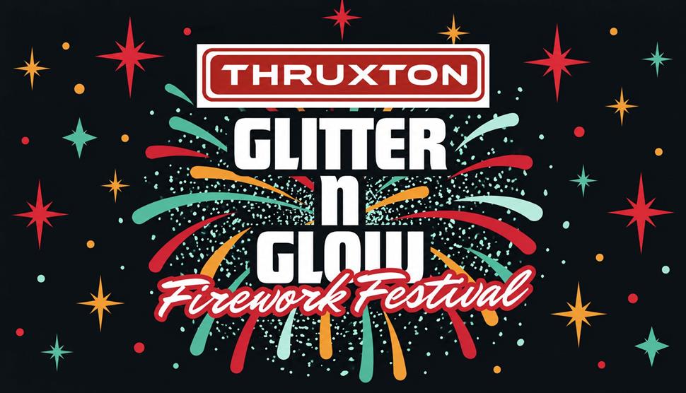 Glitter n Glow Firework Festival at Thruxton Race Circuit