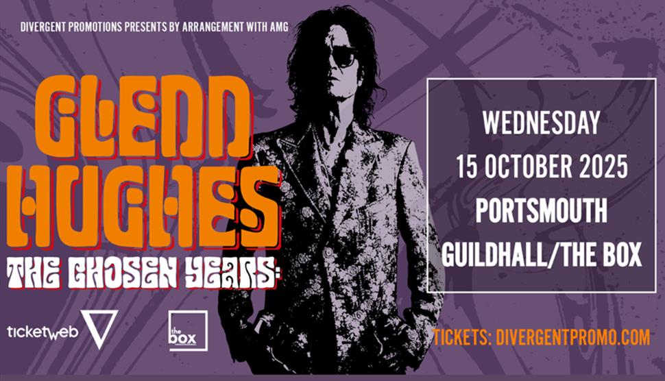 Poster for Glenn Hughes The Chosen Years tour.