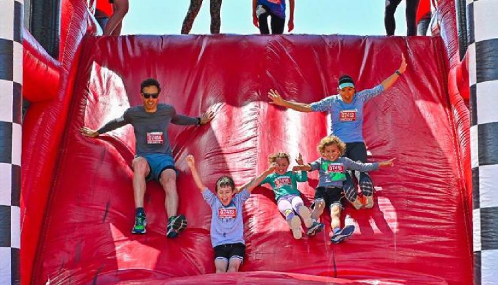 Southampton Inflatable 5km at University Of Southampton Sportsground