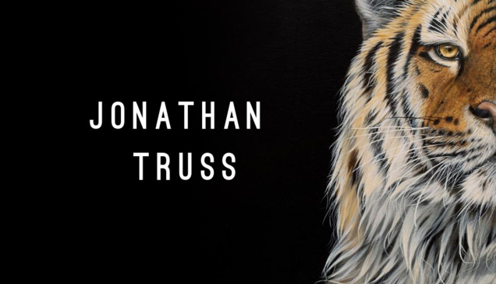 Leading Wildlife Jonathan Truss Painting Live at Westover Gallery