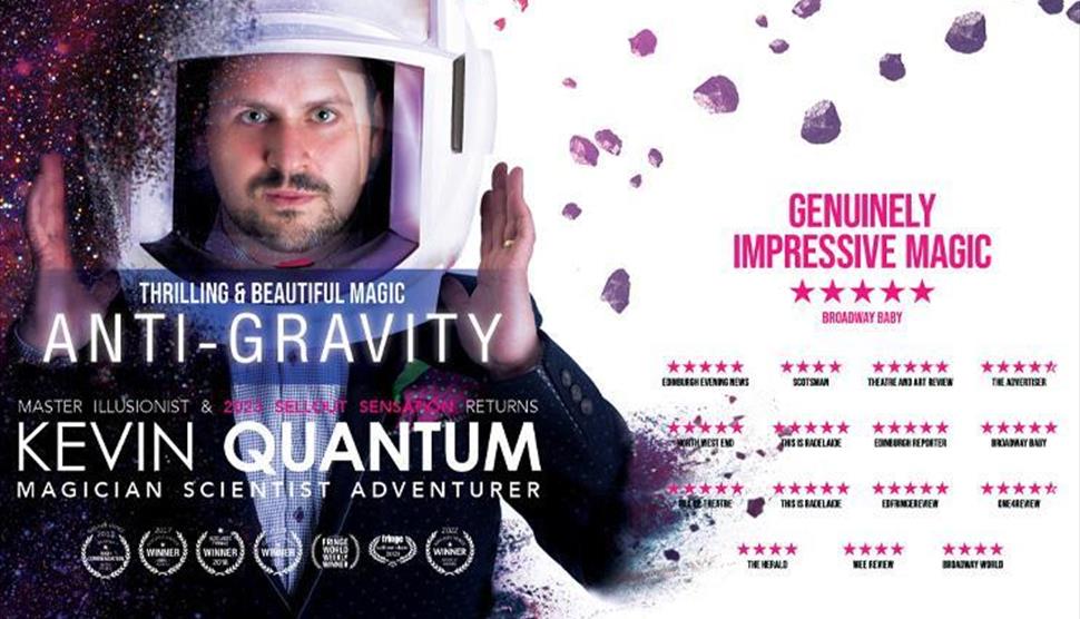 Kevin Quantum: Anti-Gravity – Thrilling & Beautiful Magic