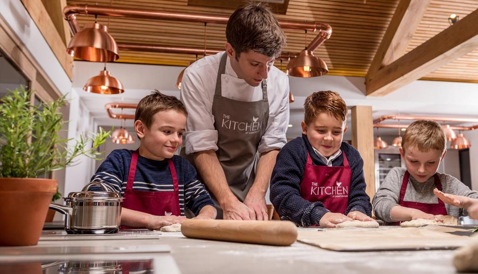 Junior Chef National Caribbean Food Week Special at The Kitchen at Chewton Glen Hotel