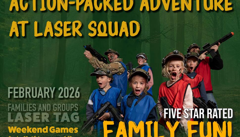 poster for laser tag