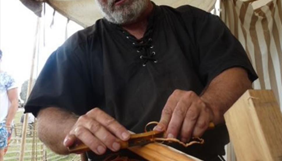 Craft Day at Living history village