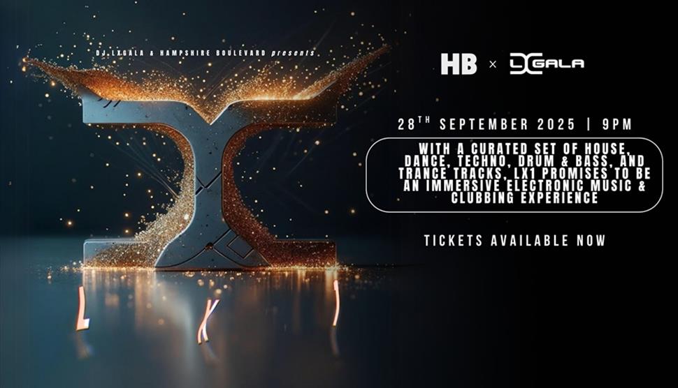 Poster for LK1 clubbing experience.