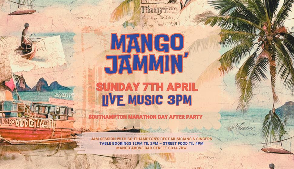 Southampton Marathon ~ Mango Jammin' afterparty at Mango Thai Tapas