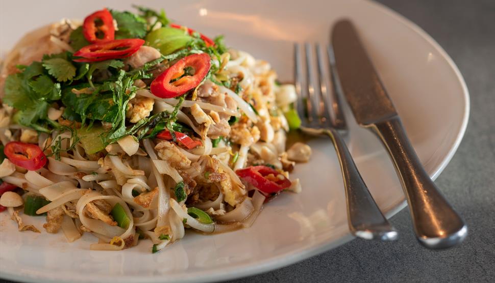 The Perfect Pad Thai Cookery Class at The Kitchen at Chewton Glen