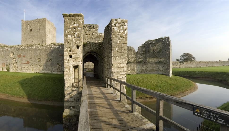 Porchester Castle - image courtesy of English Heritage