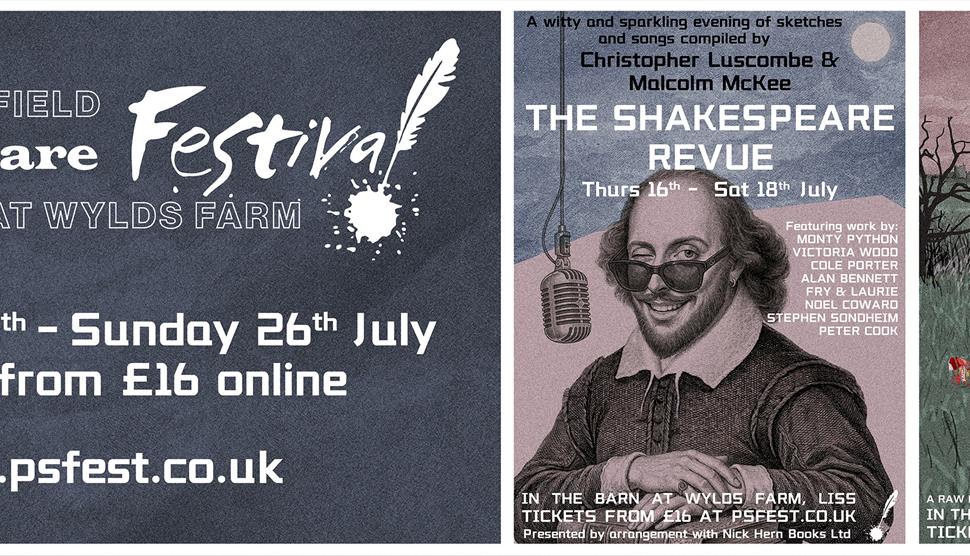 Petersfield Shakespeare Festival - THE SHAKESPEARE REVUE at Wylds Farm