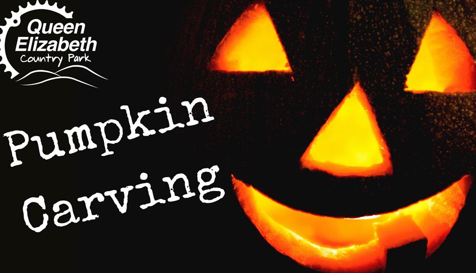 Pumpkin Carving at Queen Elizabeth Country Park