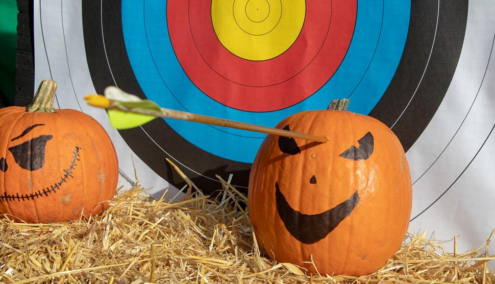 Halloween Archery Pumpkin Shooting with New Forest Activities