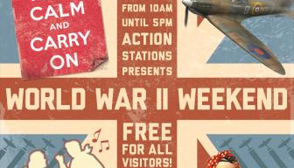 World War 2 weekend at Action Stations
