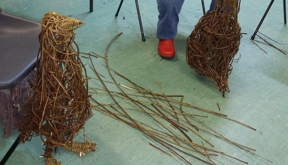 Willow Penguin workshop at Queen Elizabeth Country Park
