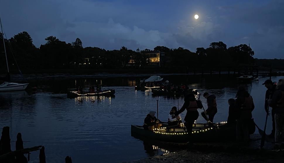 Spooky Halloween River Tour with New Forest Activities