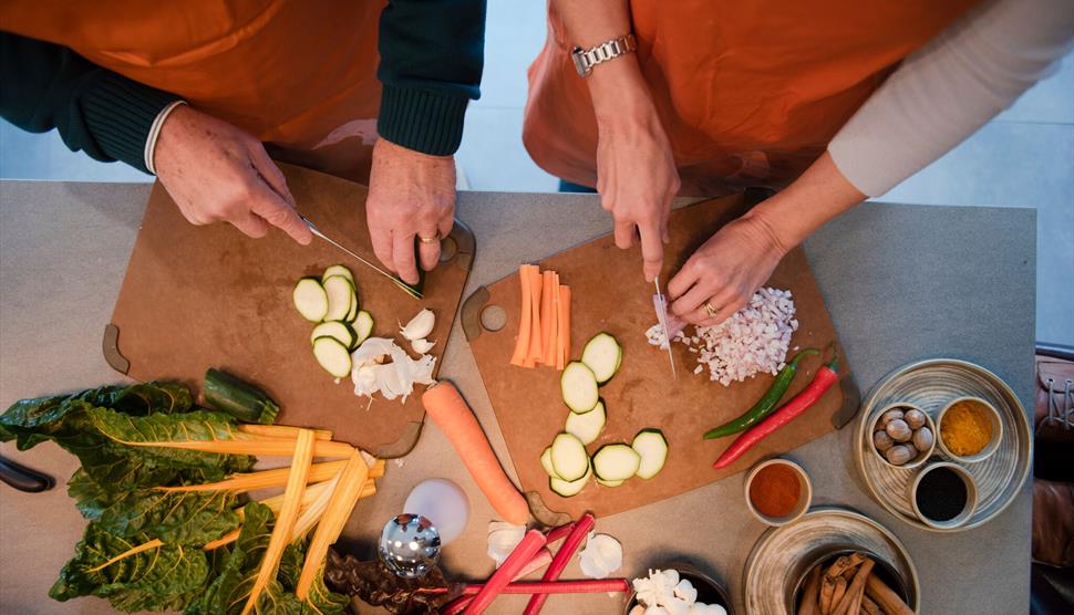 Vegan Venture Cookery Class at The Kitchen at Chewton Glen