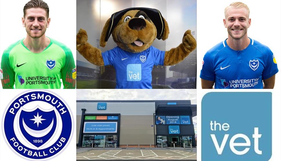 Meet Portsmouth FC stars and their pups at The Vet