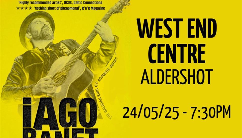 Iago Banet, 'The Galician King of Acoustic Guitar' at West End Centre