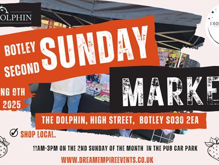 Botley Second Sunday Market poster
