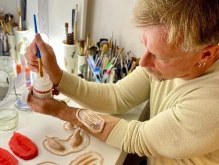 Creating Movie Style Prosthetics - Workshop at Sir Harold Hillier Gardens
