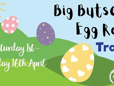 The Big Butser Egg Roll - Easter Trail at Queen Elizabeth Country Park