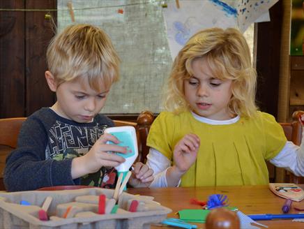 Decorate a Fairy or Castle Door at Furzey Gardens