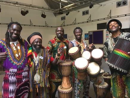 African Drum Circle at The Art House