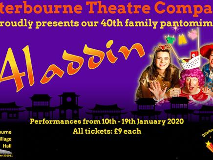 Aladdin at Otterbourne Village Hall