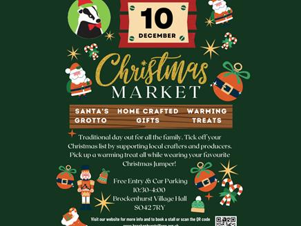 Christmas Market in Brockenhurst