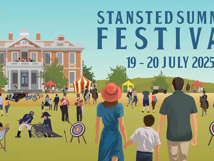 Poster for the Stansted Summer Festival