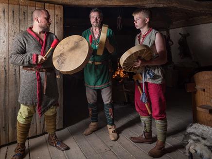 An Eening with the Vikings: Mead, Music and Storytelling at Butser Ancient Farm