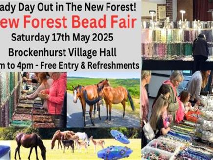 New Forest Bead Fair at Brockenhurst Village Hall
