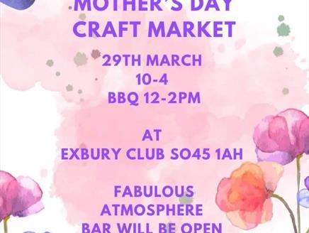 Mother's Day Craft Market