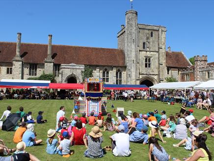 St Cross Fete in Winchester