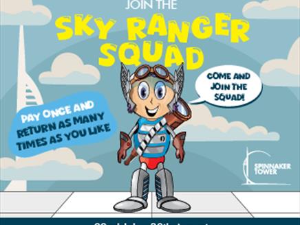 Summer Sky Ranger Squad at Spinnaker Tower