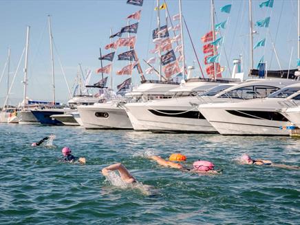 Rose Road Southampton Boat Show Swim at Southampton International Boat Show