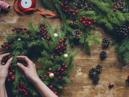 Christmas Wreath Workshop & Lunch